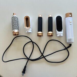 4-in-1 Air Styler Hot Air Styling Tool | White/Gold